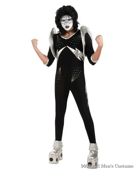 Collector KISS Space Man Mens Costume 3 Collector KISS Space Man Mens Costume