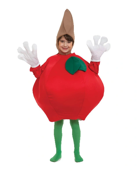 Childs Apple Unisex Costume 3 Childs Apple Unisex Costume