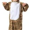 Tiger Striped Plush Toddler Costume