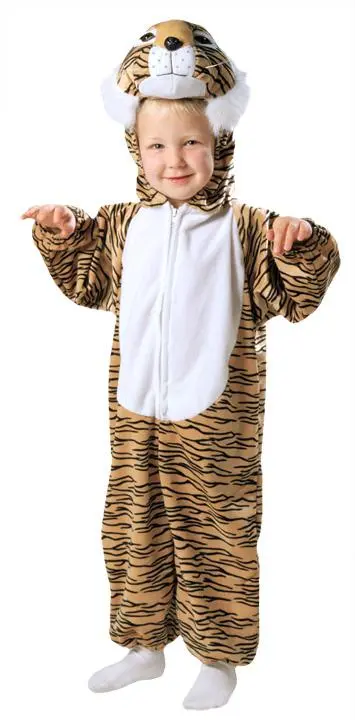 Tiger Striped Plush Toddler Costume 3 Tiger Striped Plush Toddler Costume