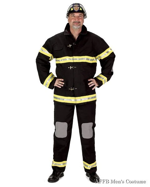 Adult Firefighter Costumer (with Helmet) 3 Adult Firefighter Costumer (with Helmet)