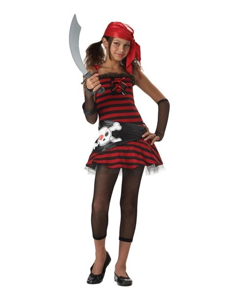 Pirate Cutie Costume For Tween 3 Pirate Cutie Costume For Tween