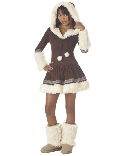 Tween Polar Princess Eskimo Costume 3 Tween Polar Princess Eskimo Costume