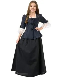 Childs Colonial Girl Martha Washington Costume