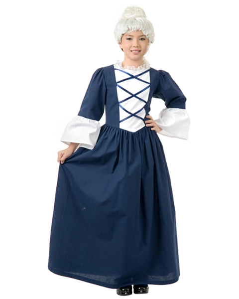 Childs Martha Washington Costume 3 Childs Martha Washington Costume
