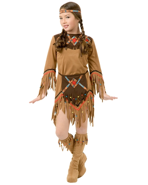 Child Indian Princess Costume 3 Child Indian Princess Costume