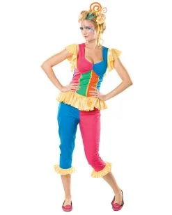 Womens Jingles The Jester Costume