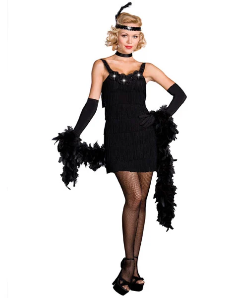 Sexy All That Jazz Flapper Women's Costume 3 Sexy All That Jazz Flapper Women's Costume