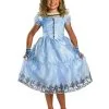 Deluxe Disney Alice In Wonderland Movie Alice Blue Girls Dress -Mens Costumes Sales Store DI26631 1