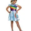 My Little Pony Rainbow Dash TV Classic Girls Costume 1 My Little Pony Rainbow Dash TV Classic Girls Costume -Mens Costumes Sales Store DI28481