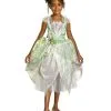 Deluxe Shimmer Disney Princess Tiana Girls Costume 2 Deluxe Shimmer Disney Princess Tiana Girls Costume -Mens Costumes Sales Store DI28687