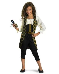 Classic Pirates Of The Caribbean Angelica Girls Costume