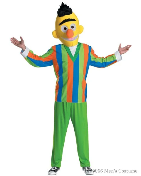 Adult Sesame Street Bert Costume 2 Adult Sesame Street Bert Costume