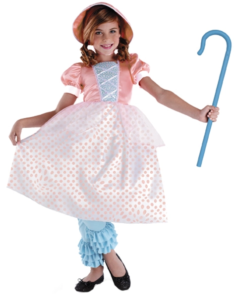 Girls Toy Story Deluxe Bo Peep Costume 3 Girls Toy Story Deluxe Bo Peep Costume