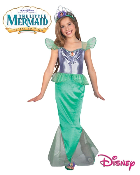 Kids Standard Ariel Little Mermaid Costume 3 Kids Standard Ariel Little Mermaid Costume