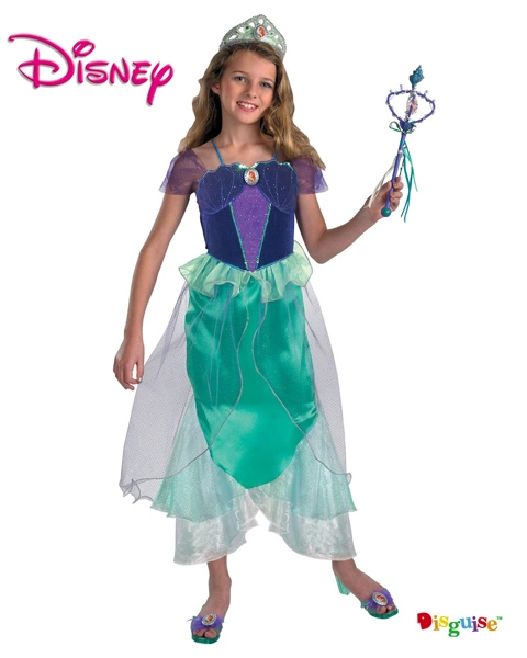 Kids Prestige Ariel Little Mermaid Costume 3 Kids Prestige Ariel Little Mermaid Costume