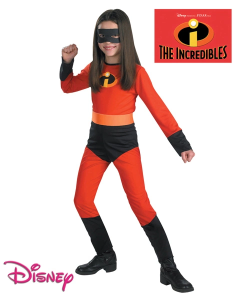 Kids Mrs. Incredible Costume 3 Kids Mrs. Incredible Costume