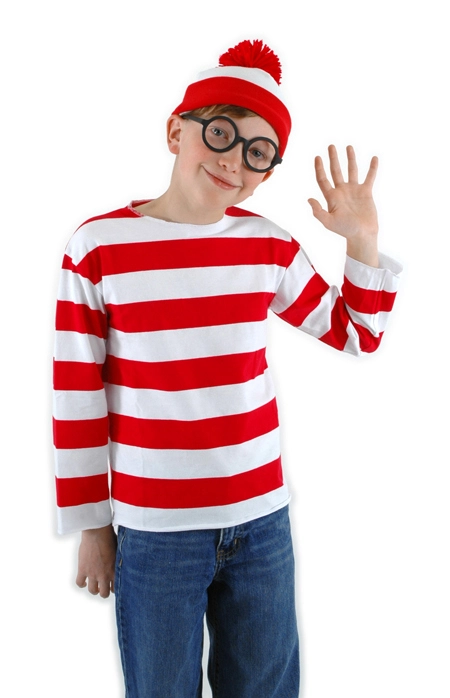 Waldo Costume Kit 3 Waldo Costume Kit