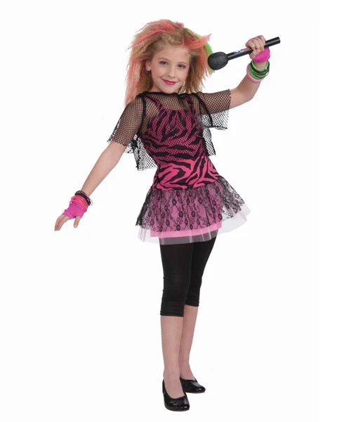 80s Punk Rock Star Girls Costume 3 80s Punk Rock Star Girls Costume
