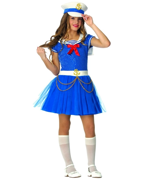 Childs Sailor Girl Costume 3 Childs Sailor Girl Costume