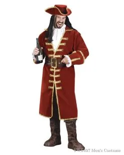 Captain Black Heart Costume For Adults