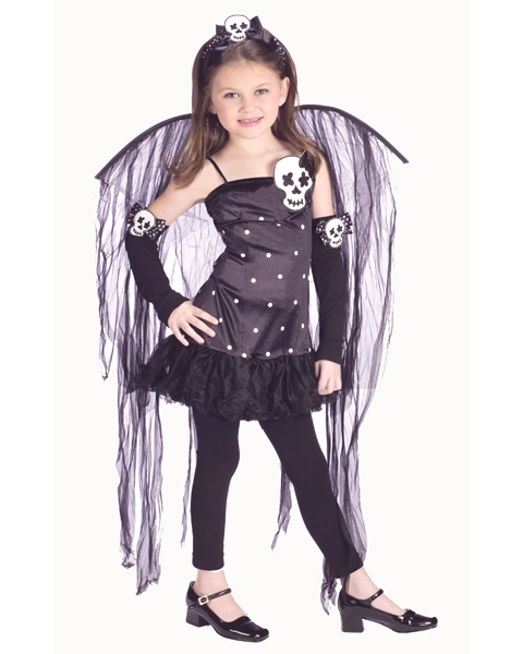 Skull Fairy Costume For Child 3 Skull Fairy Costume For Child