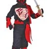 Ninja With Vinyl Chest Child Costume -Mens Costumes Sales Store FW5845n