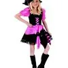 Chlid Pink Punk Pirate Costume