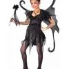 Midnight Fairy Costume For Girl 2 Midnight Fairy Costume For Girl -Mens Costumes Sales Store FW5897