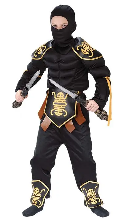 Ninja Warrior Muscle Child Costume 3 Ninja Warrior Muscle Child Costume