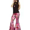 Flower Child Womens Bell Botoms 1 Flower Child Womens Bell Botoms -Mens Costumes Sales Store FW90205