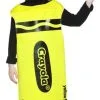 Yellow Crayola Crayon Costume