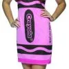 Tickle Me Pink Crayola Crayon Costume 1 Tickle Me Pink Crayola Crayon Costume -Mens Costumes Sales Store GC451205