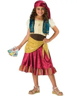 Child Gypsy Girls Costume