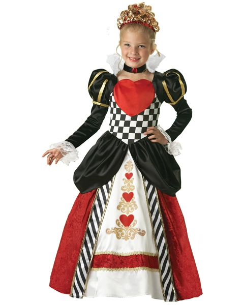 Child Elite Queen Of Hearts Costume 3 Child Elite Queen Of Hearts Costume
