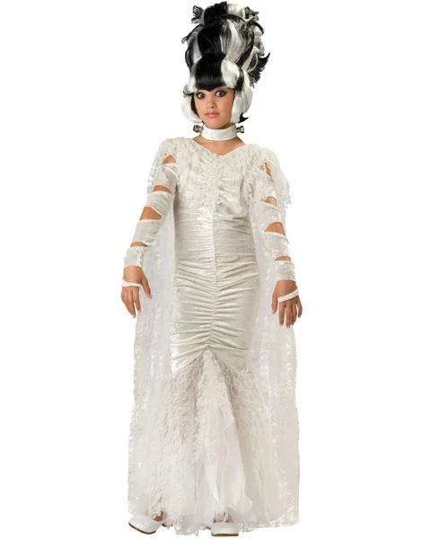 Child Monster Bride Girls Costume 3 Child Monster Bride Girls Costume