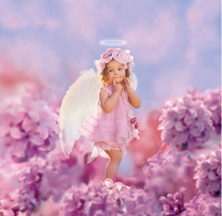 Lilac Angel Toddler Costume 3 Lilac Angel Toddler Costume