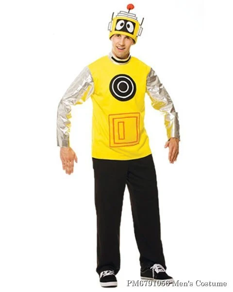 Yo Gabba Gabba Plex Mens Costume 3 Yo Gabba Gabba Plex Mens Costume