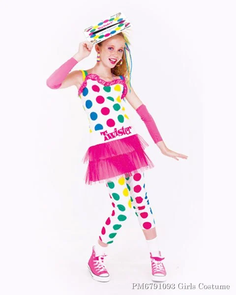 Tween Twister Pink Girls Costume 3 Tween Twister Pink Girls Costume