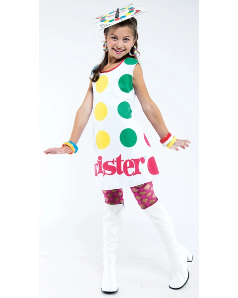 Girls Twister Costume 3 Girls Twister Costume