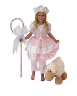 Child Little Bo Peep W/Hat And Cane