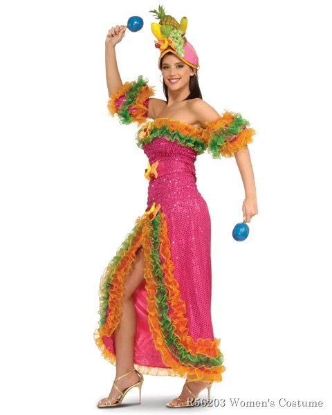 Carmen Miranda Womens Costume 3 Carmen Miranda Womens Costume