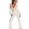 Womens Elvis Presley Sexy Costume 2 Womens Elvis Presley Sexy Costume -Mens Costumes Sales Store R880165