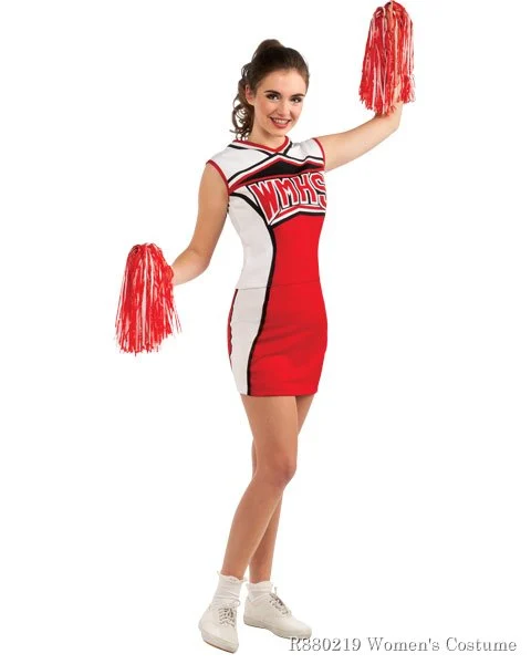 Adult Glee Cheerleader Costume 3 Adult Glee Cheerleader Costume