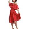 Saturday Night Fever Red Dress 1 Saturday Night Fever Red Dress -Mens Costumes Sales Store R880361