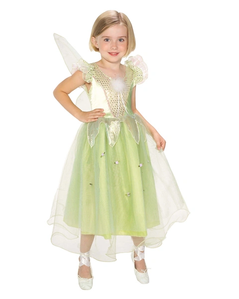 Kids Princess Tinkerbell Costume 3 Kids Princess Tinkerbell Costume