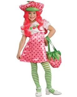 Strawberry Shortcake Costume For Girls