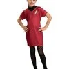 Star Trek The Movie Child Deluxe Red Dress 2 Star Trek The Movie Child Deluxe Red Dress -Mens Costumes Sales Store R883596
