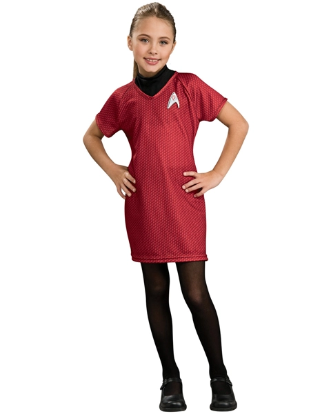 Star Trek The Movie Child Deluxe Red Dress 3 Star Trek The Movie Child Deluxe Red Dress