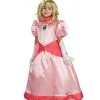 Super Mario Deluxe Princess Peach Girls Costume 2 Super Mario Deluxe Princess Peach Girls Costume -Mens Costumes Sales Store R883658